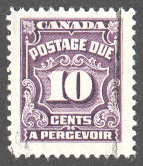 Canada Scott J20b Used VF - Click Image to Close